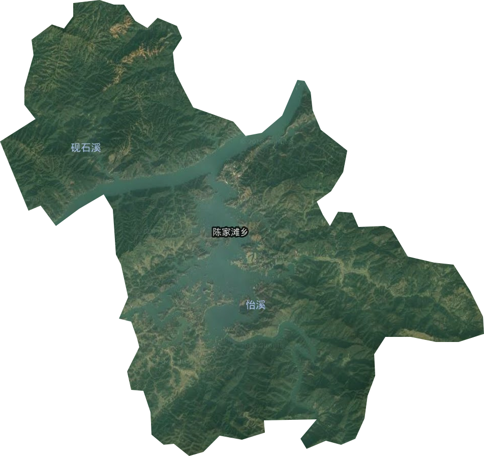 陈家滩乡卫星图