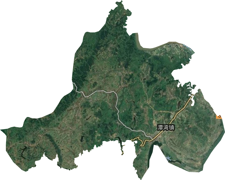 潭湾镇卫星图