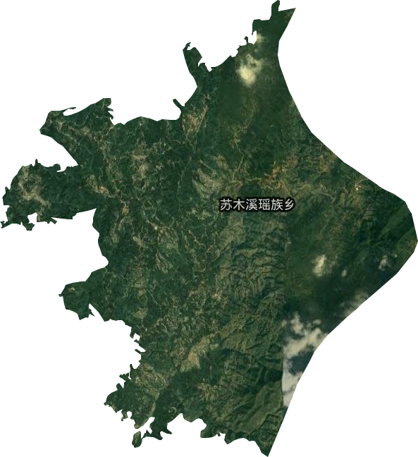 苏木溪瑶族乡卫星图