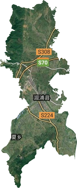 卢峰镇卫星图