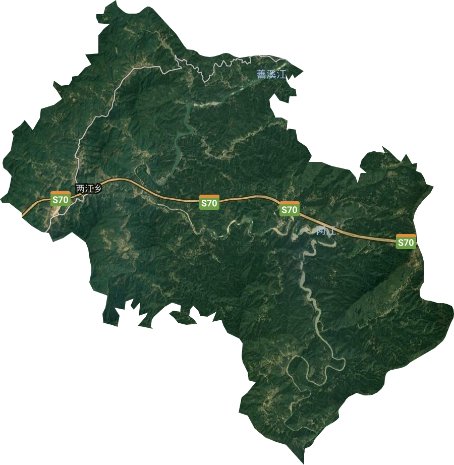 两江乡卫星图