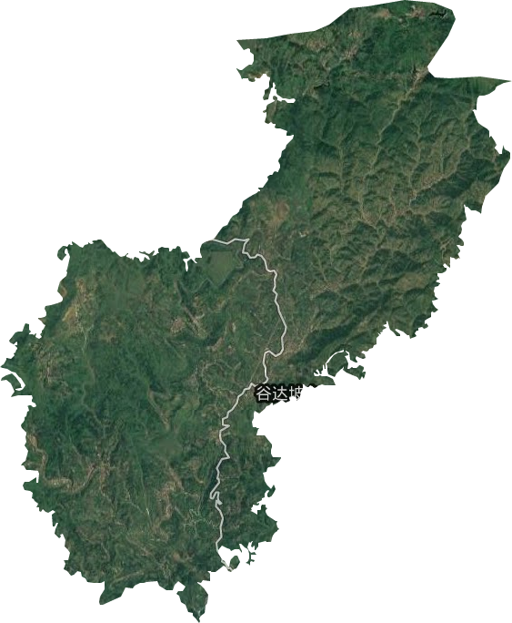 谷达坡乡卫星图