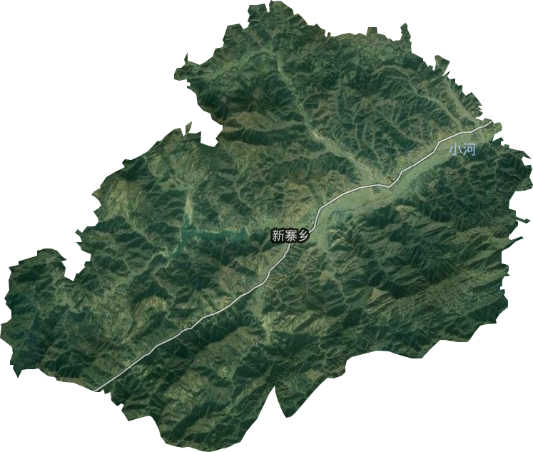 新寨乡卫星图