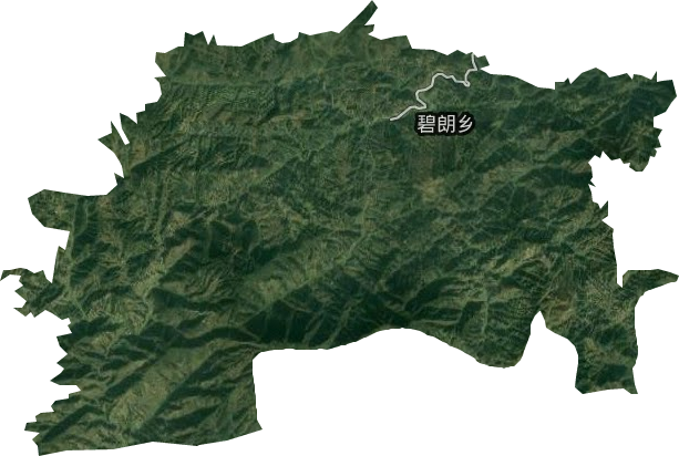 碧朗乡卫星图