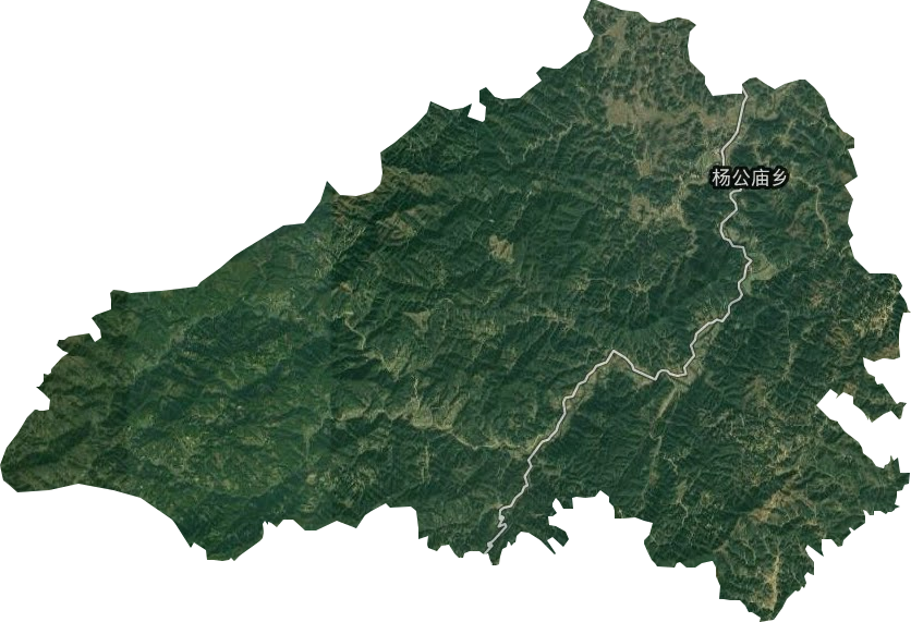 杨公庙乡卫星图