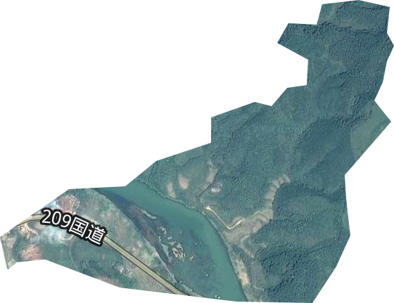 通道县地连林场卫星图