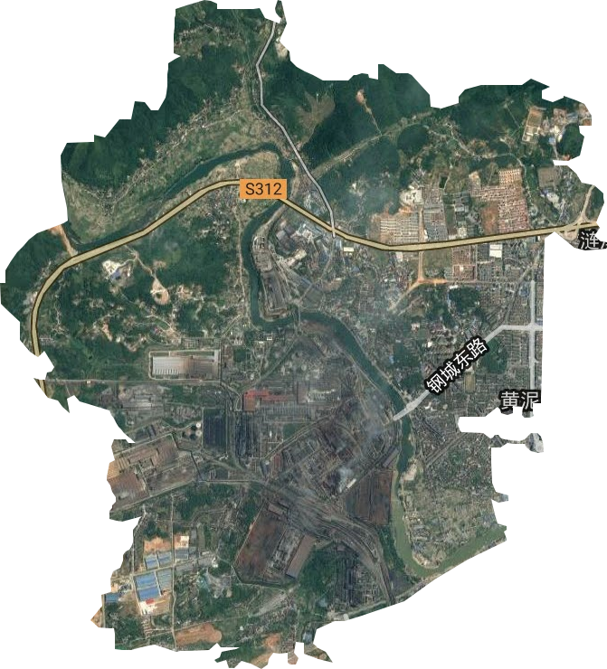 黄泥塘街道卫星图