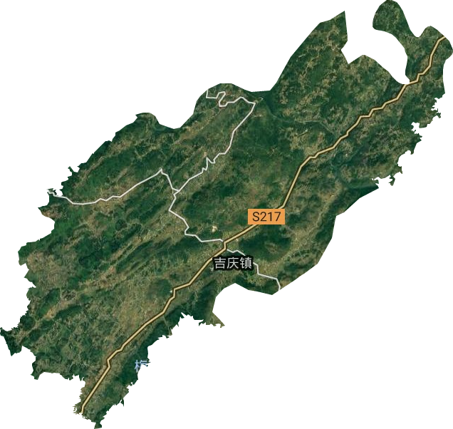 吉庆镇卫星图