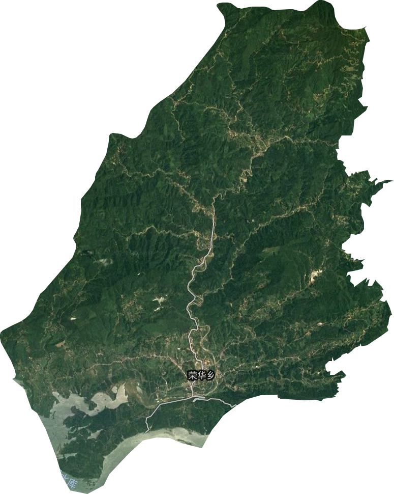 荣华乡卫星图