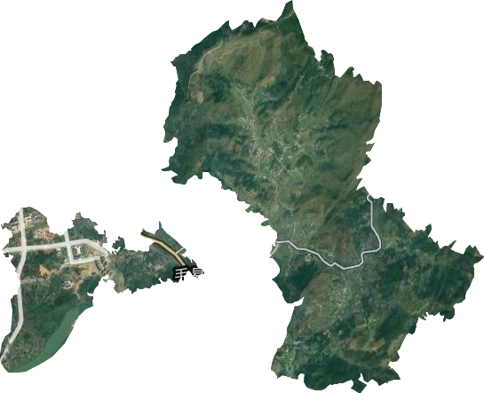 毛易镇卫星图
