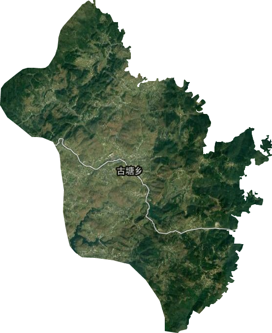 古塘乡卫星图