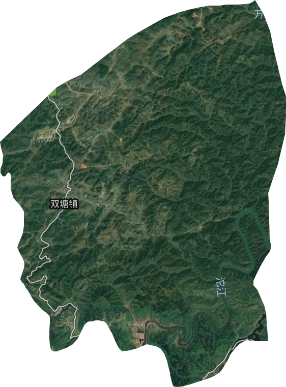 双塘镇卫星图