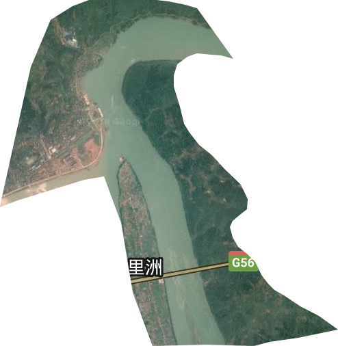 武溪镇卫星图