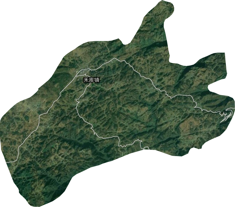 禾库镇卫星图