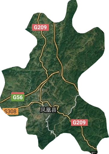 沱江镇卫星图