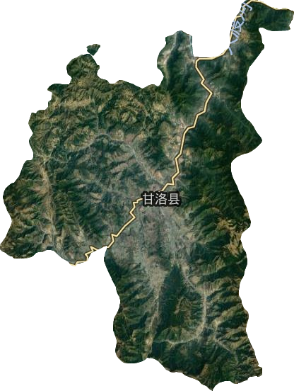 甘洛县卫星图