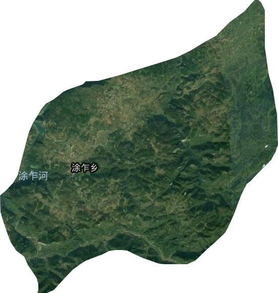 涂乍乡卫星图