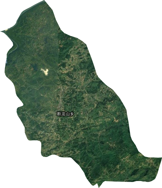 断龙山乡卫星图