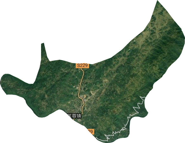 王村镇卫星图