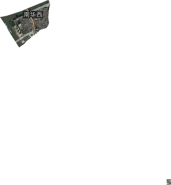 南华西街道卫星图