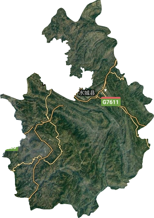 水城县卫星图