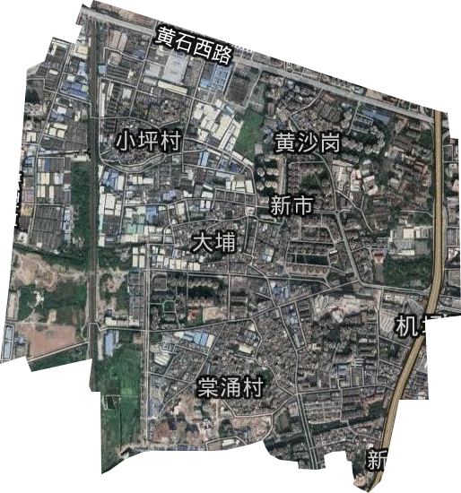 新市街道卫星图