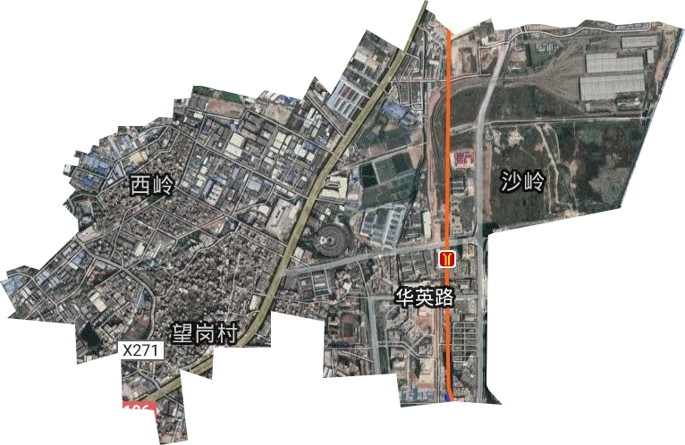 嘉禾街道卫星图