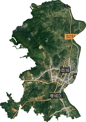 荔城街道卫星图