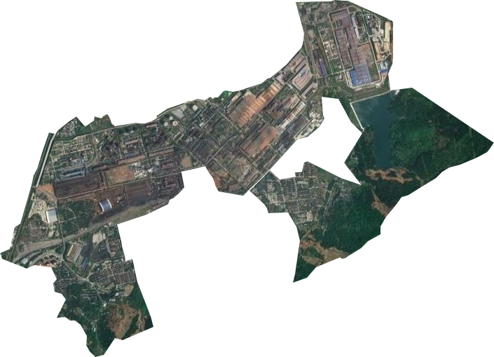 松山街道卫星图