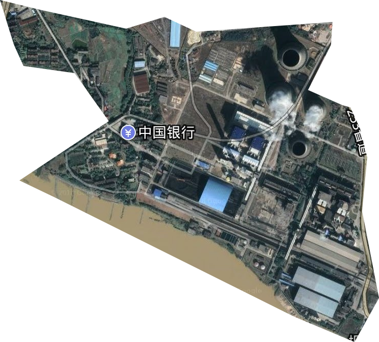 韶关发电厂卫星图