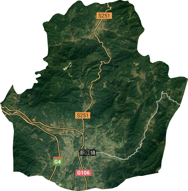 新江镇卫星图