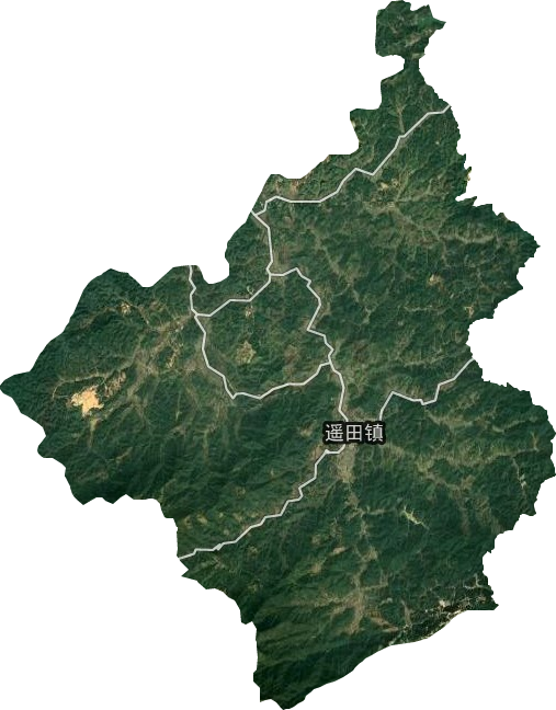 遥田镇卫星图