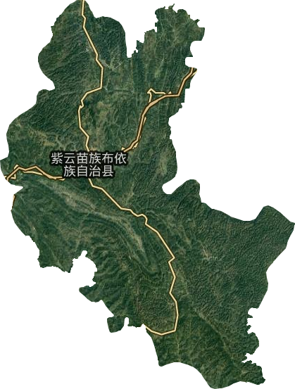 紫云苗族布依族自治县卫星图
