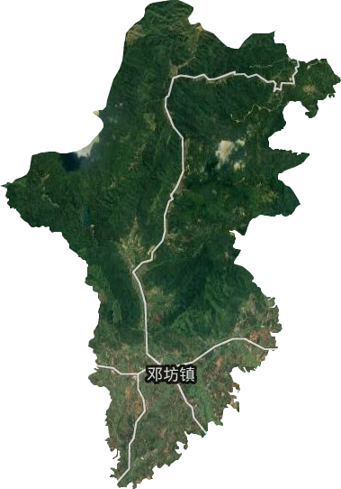 邓坊镇卫星图