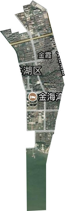 金霞街道卫星图