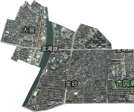 金砂街道卫星图