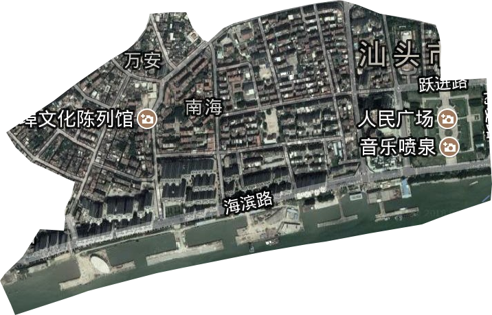 海安街道卫星图
