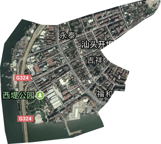 永祥街道卫星图