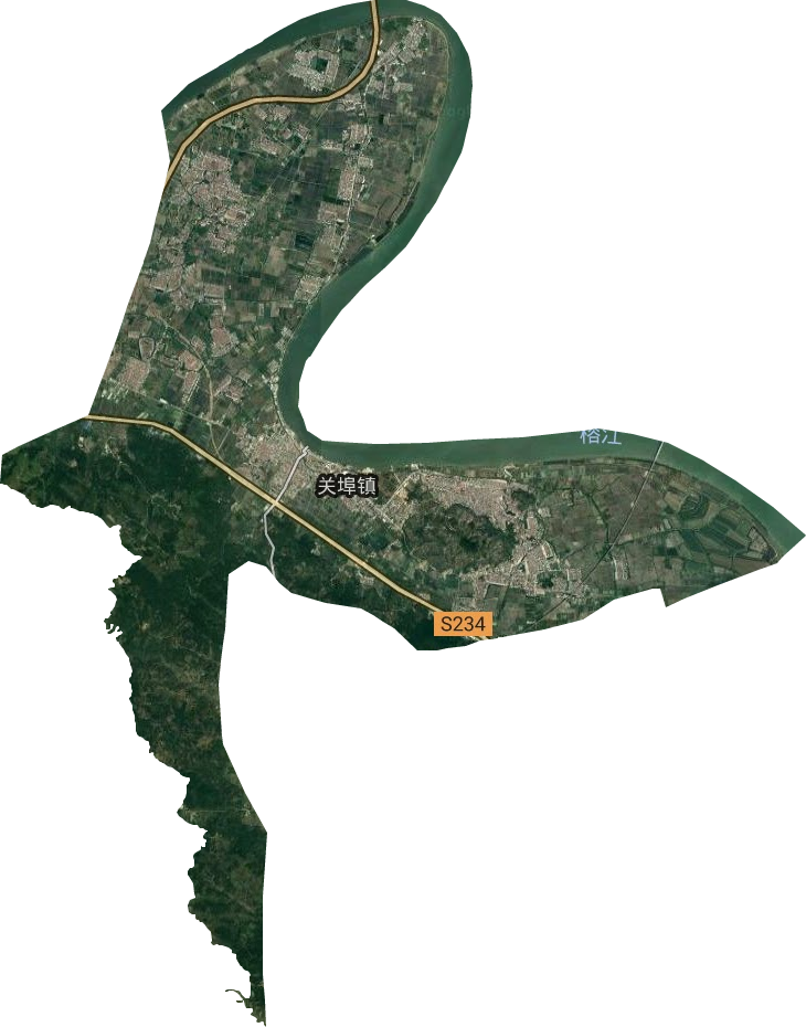 关埠镇卫星图