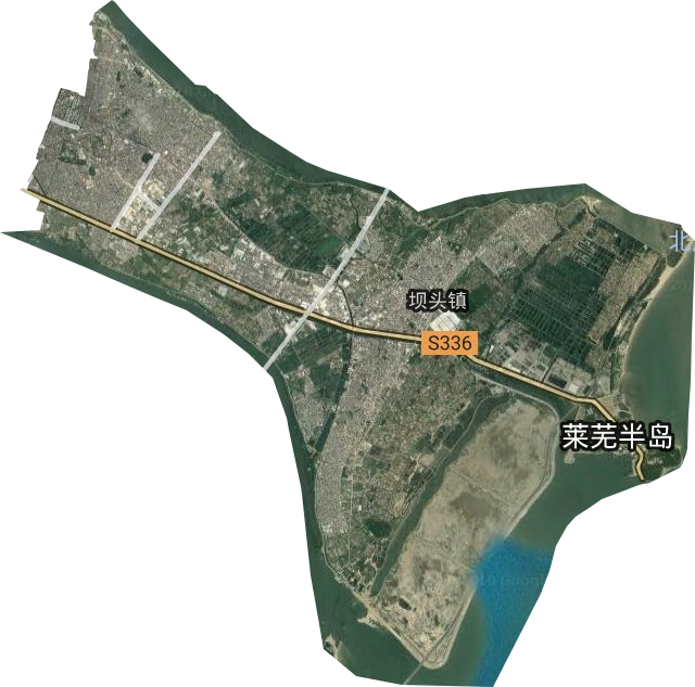凤翔街道卫星图