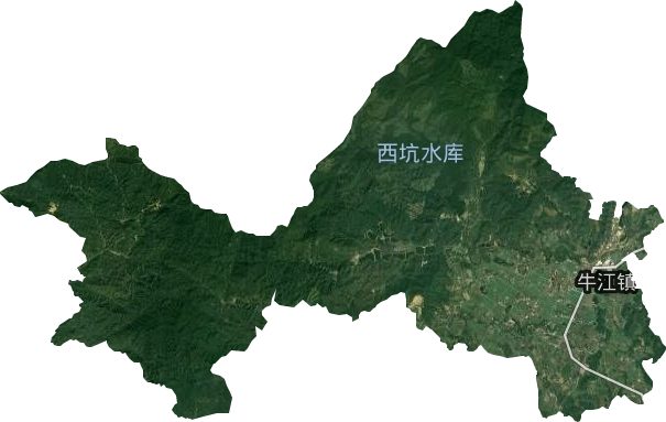 牛江镇卫星图