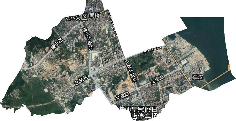 南桥街道卫星图