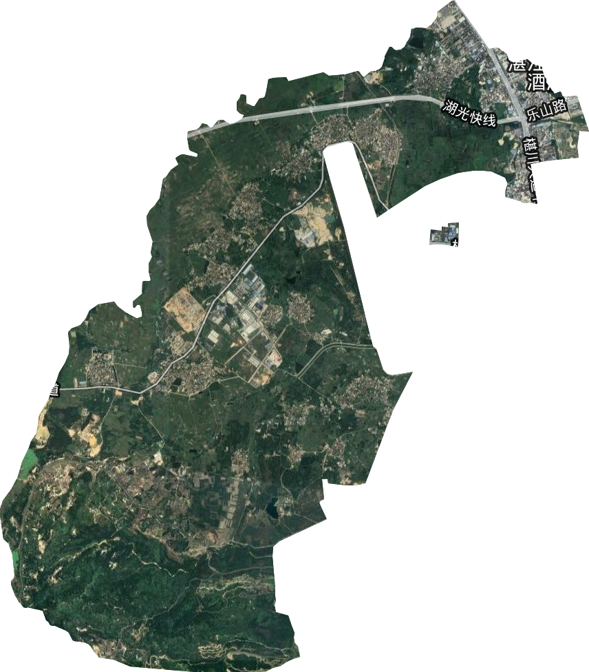 海头街道卫星图