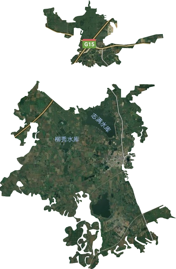 湖光农场卫星图