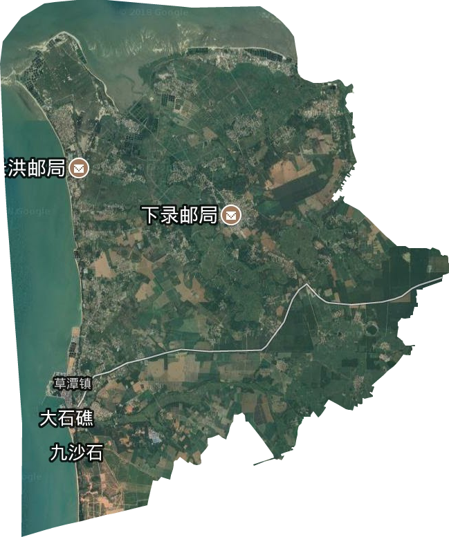 草潭镇卫星图