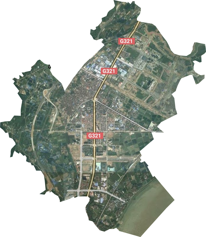 桂城街道卫星图