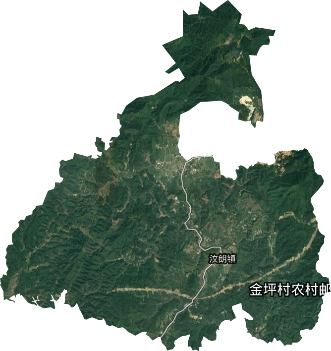 汶朗镇卫星图