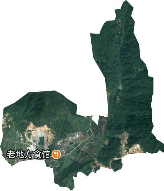 广东省第一监狱卫星图