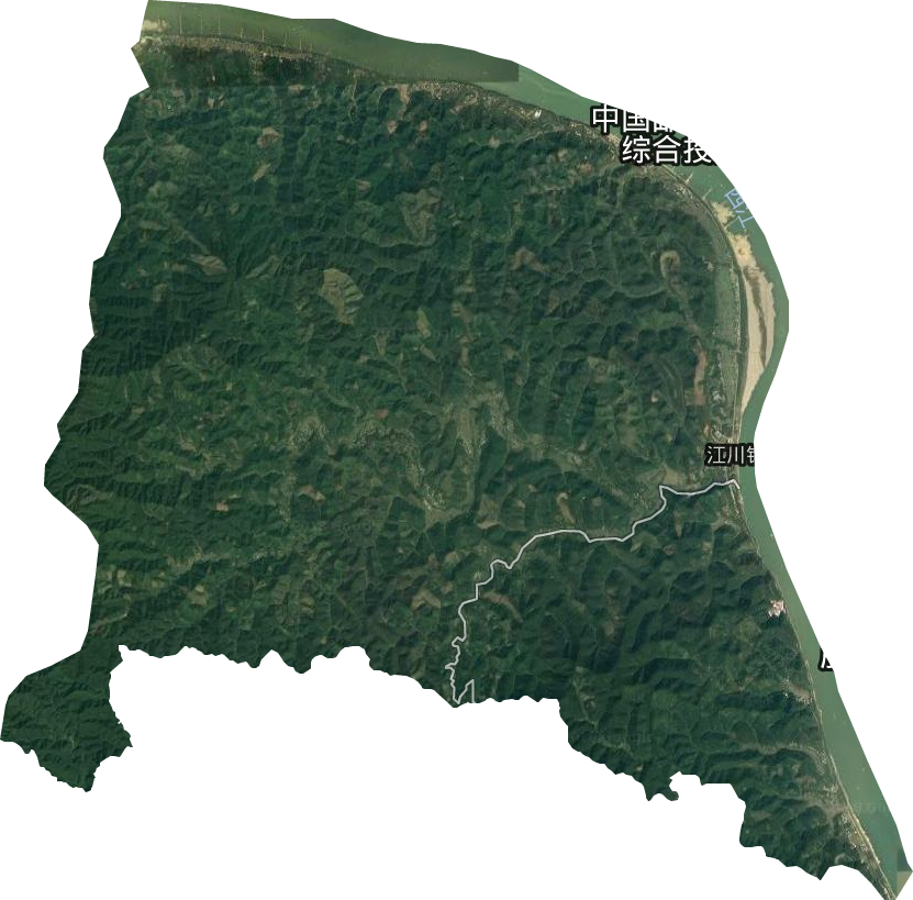 江川镇卫星图