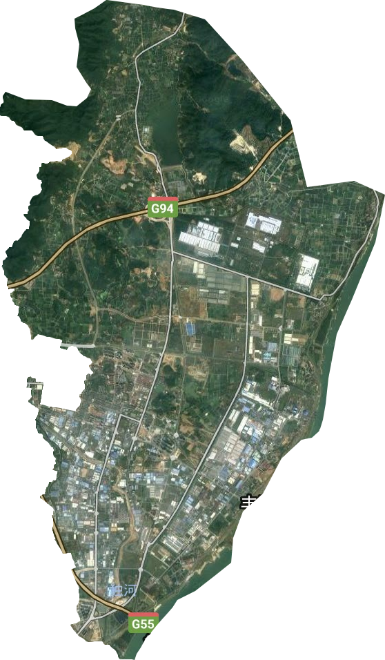 肇庆高新技术产业开发区卫星图